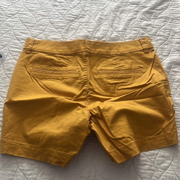 Old Navy Mustard Yellow 5” inseam shorts - Picture 2 of 2